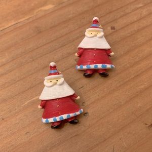 Santa Earrings